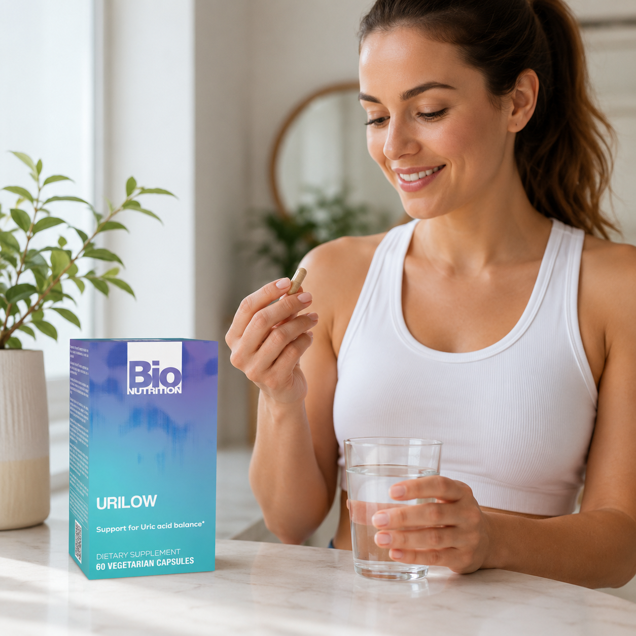 Bio Nutrition Urilow 60 Vegetarian Capsules
