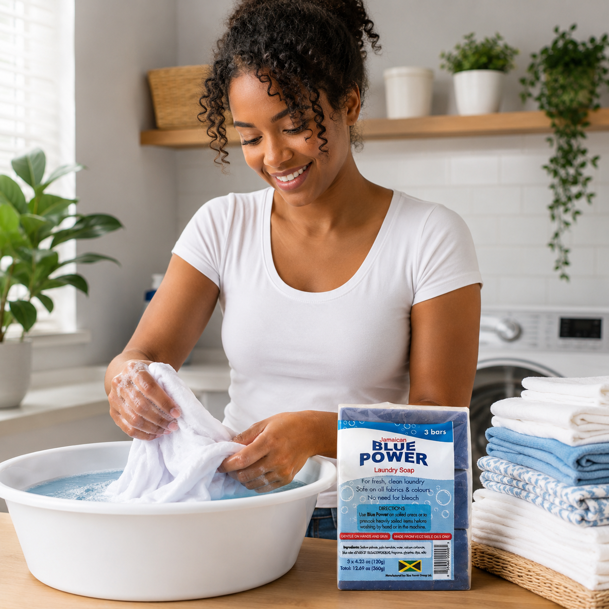 Jamaican Blue Power Laundry Soap, 4.23 Ounce (Pack of 3)