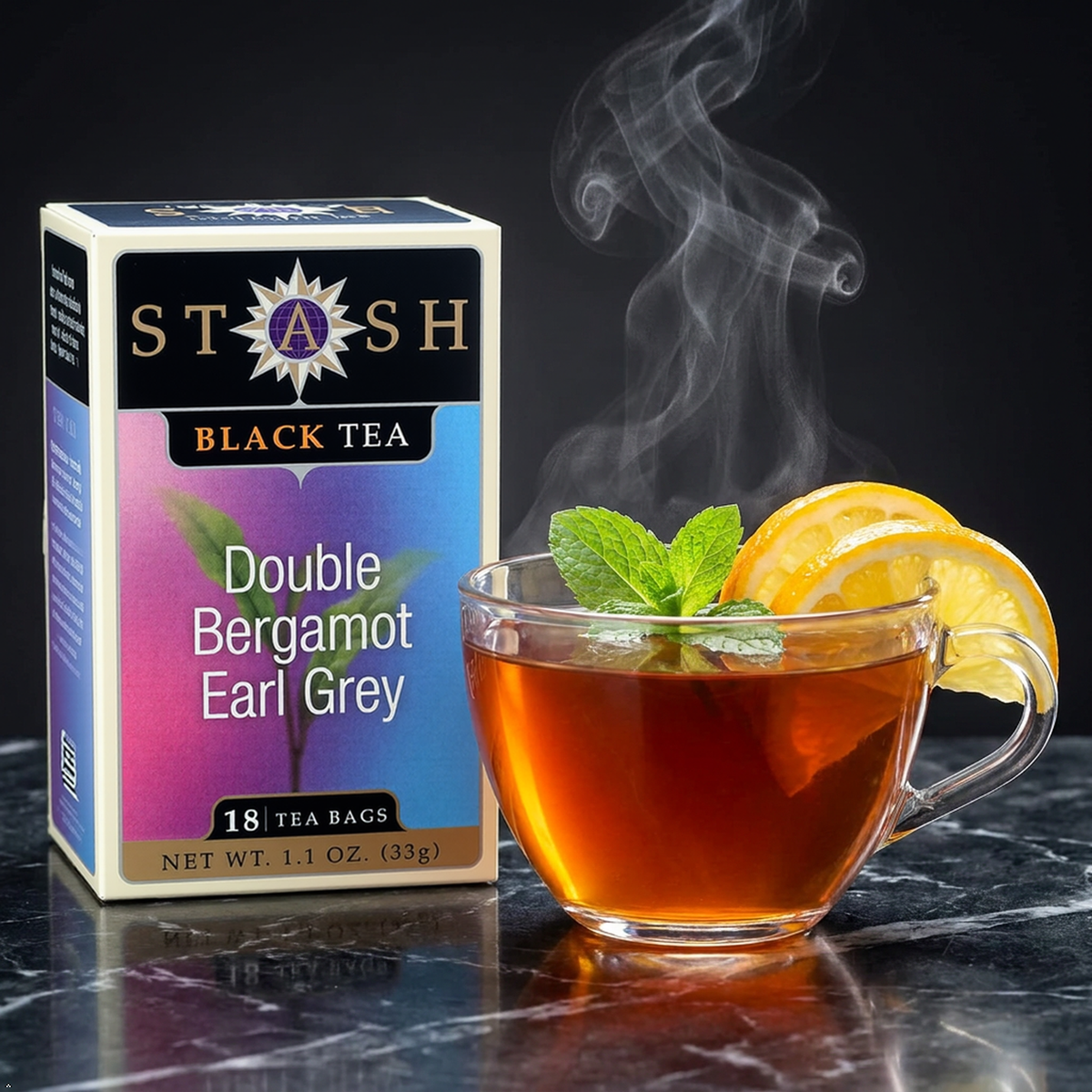 Stash Tea Double Bergamot Tea - 18 Count - (Pack of 2) Stash Tea