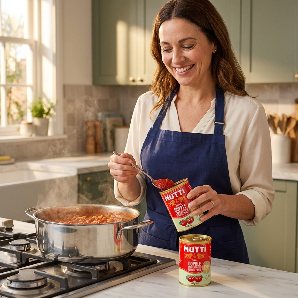 Mutti Double Concentrated Tomato Paste (Doppio Concentrato), 4.94 oz Can Mutti