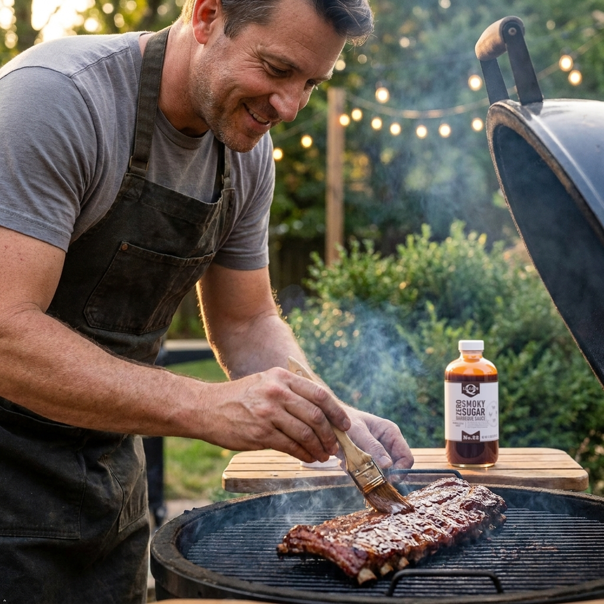 Lillie's Q Zero Sugar Smoky BBQ Sauce, 13.8 oz Lillie's Q