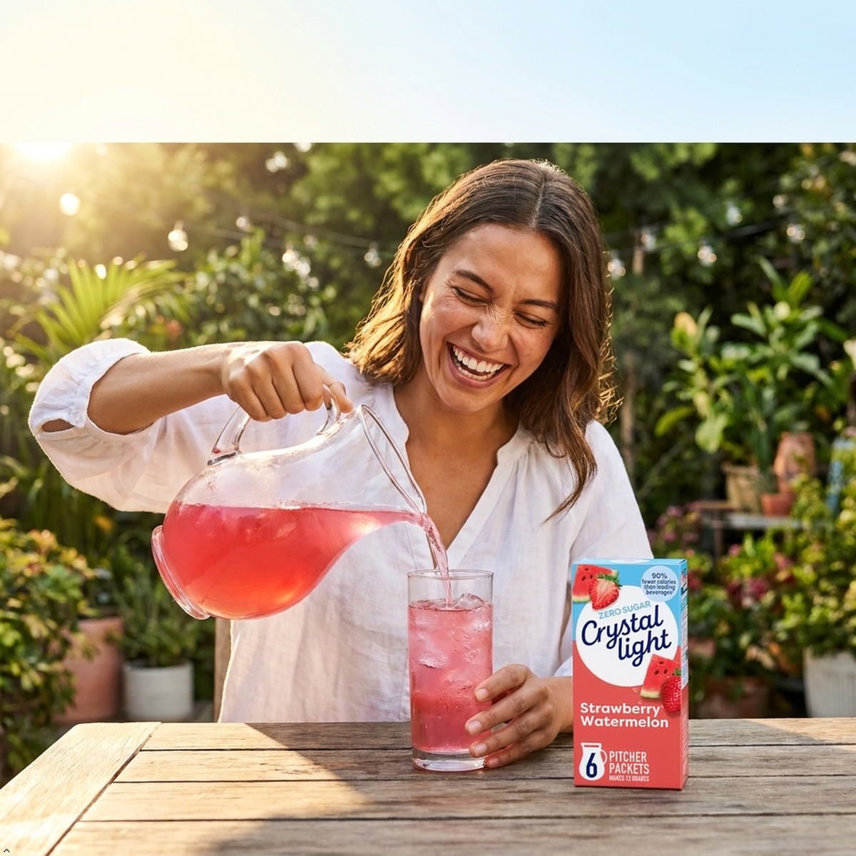 Crystal Light Drink Mix, Zero Sugar Powdered Water Enhancer (Pack of 4) Crystal Light