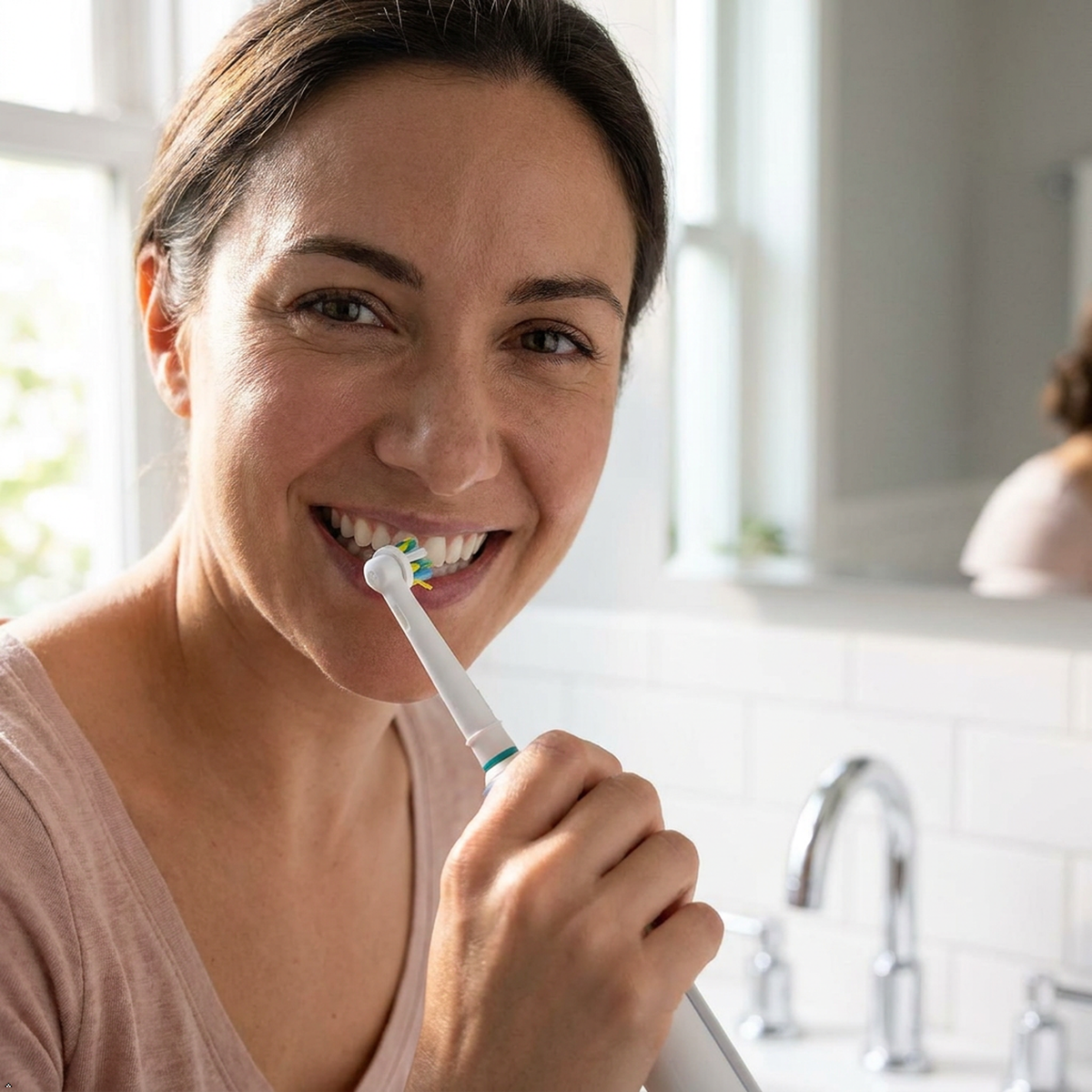 Oral-B - Floss Action Replacement Brush Heads,8 Pieces Oral-B