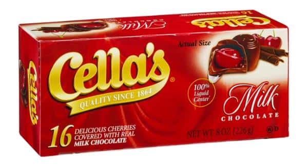 Cella's Milk Chocolate Covered Cherries 16 ct