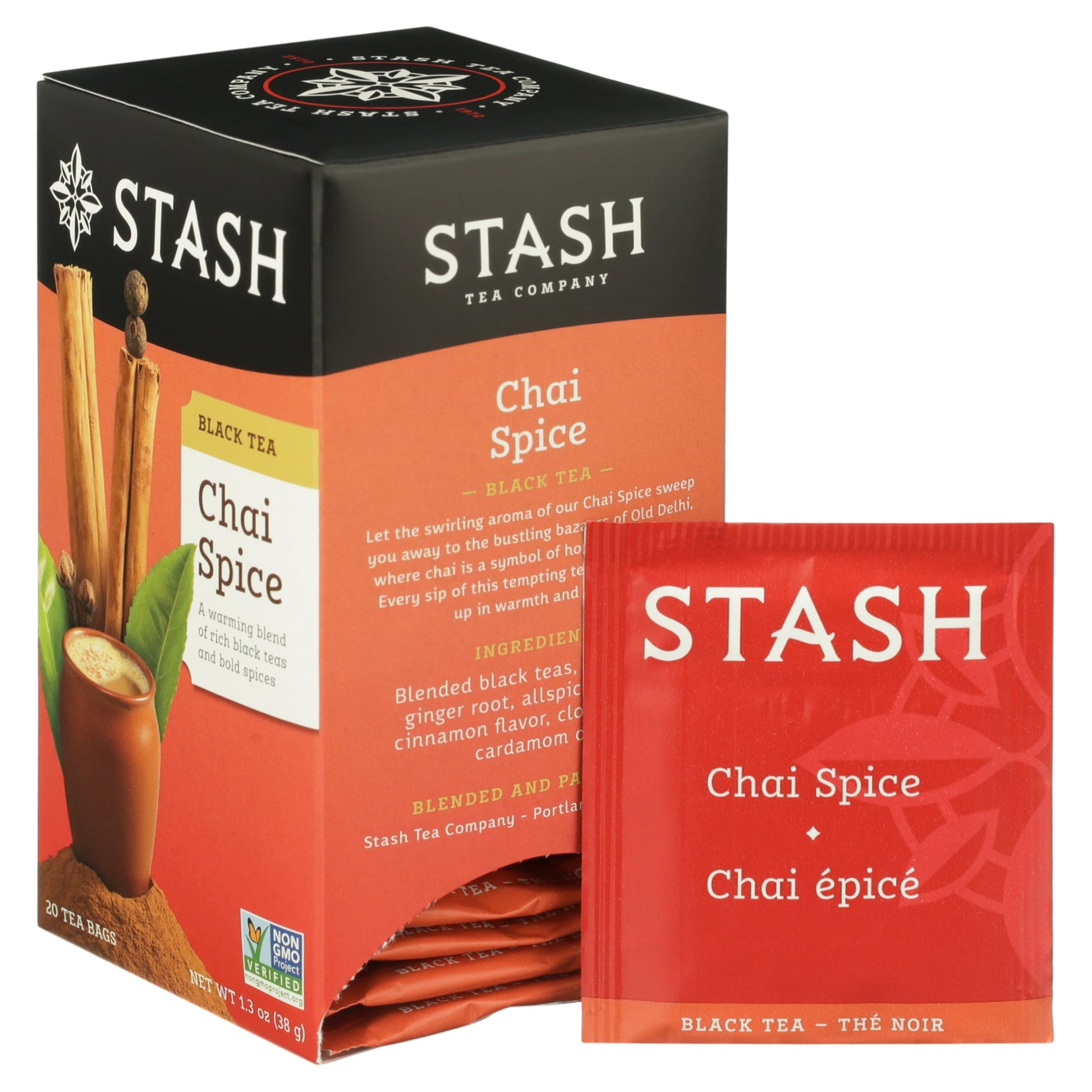 Stash Chai Spice Black Tea 20 Tea Bags
