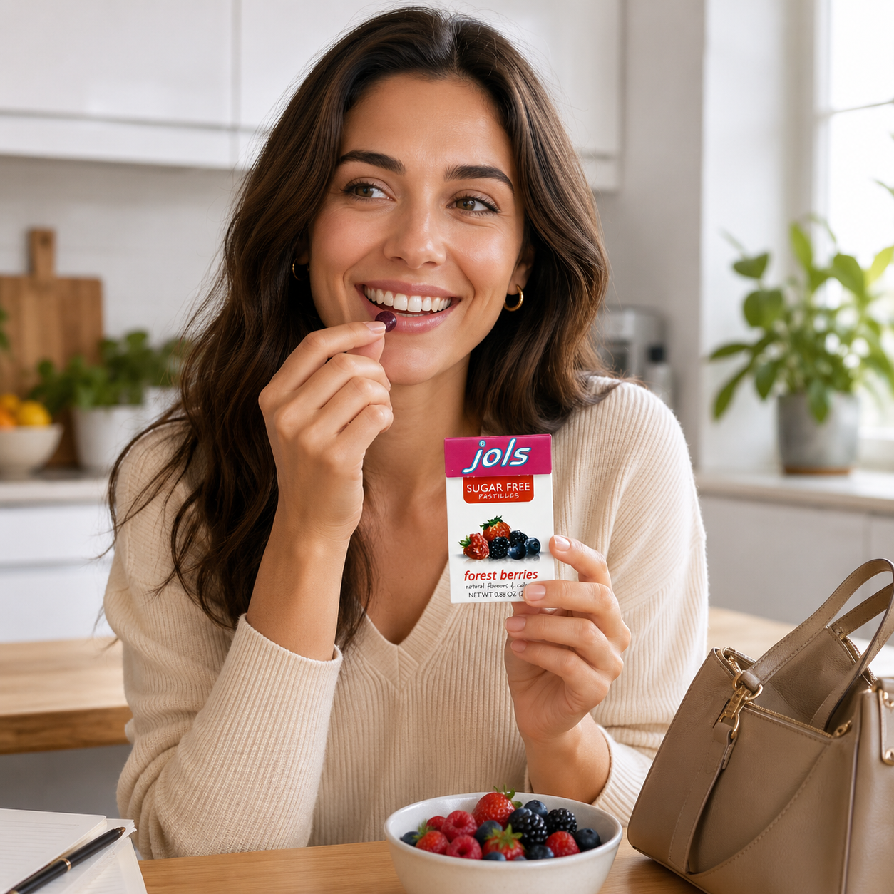 Jols Sugar Free Pastilles Forest Berry 0.88-oz Boxes Daprano & Co