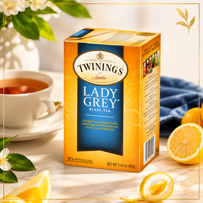 Twinings Lady Grey Black Tea 20 Tea Bags