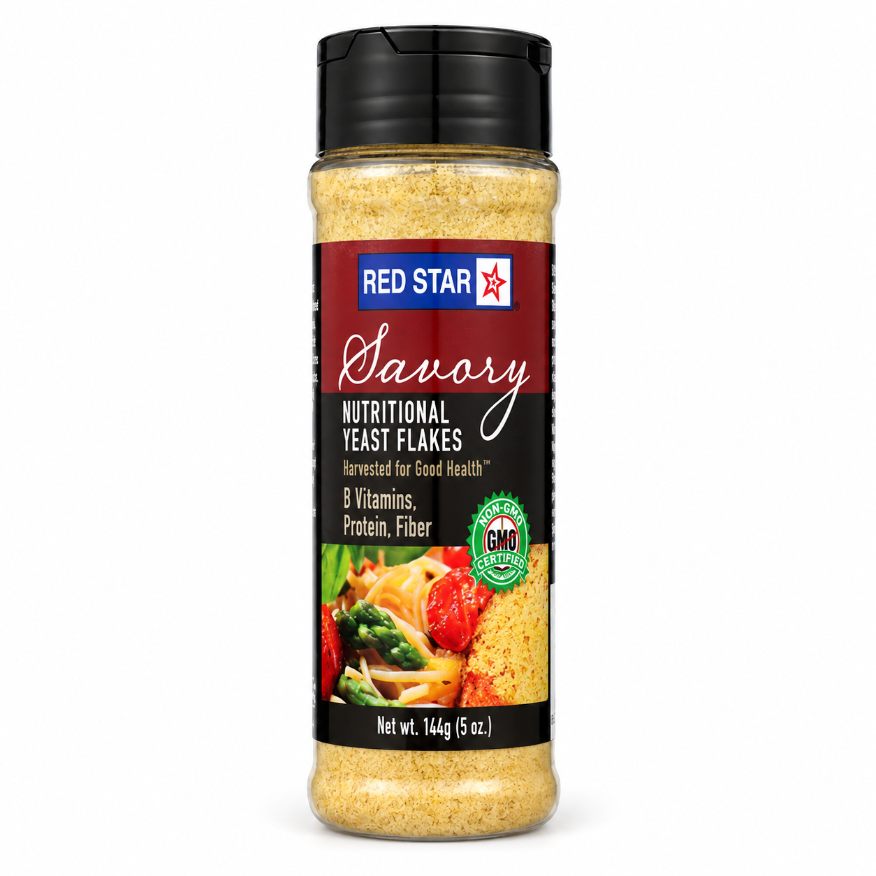 Red Star Nutritional Yeast Flakes Shaker Jar, 5 oz Red Star