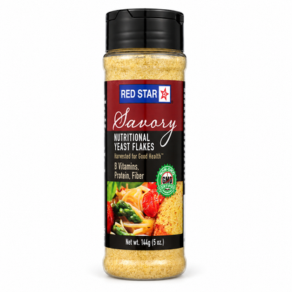 Red Star Nutritional Yeast Flakes Shaker Jar, 5 oz Red Star