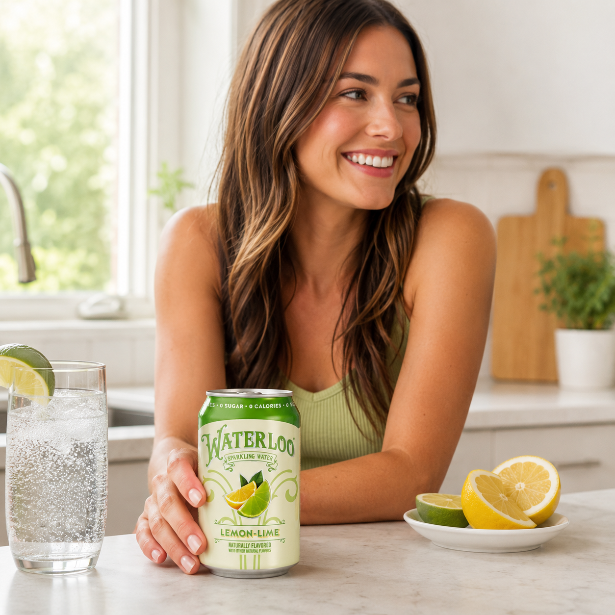 Waterloo Sparkling Water Lemon-Lime Sparkling Water 12 Fl Oz