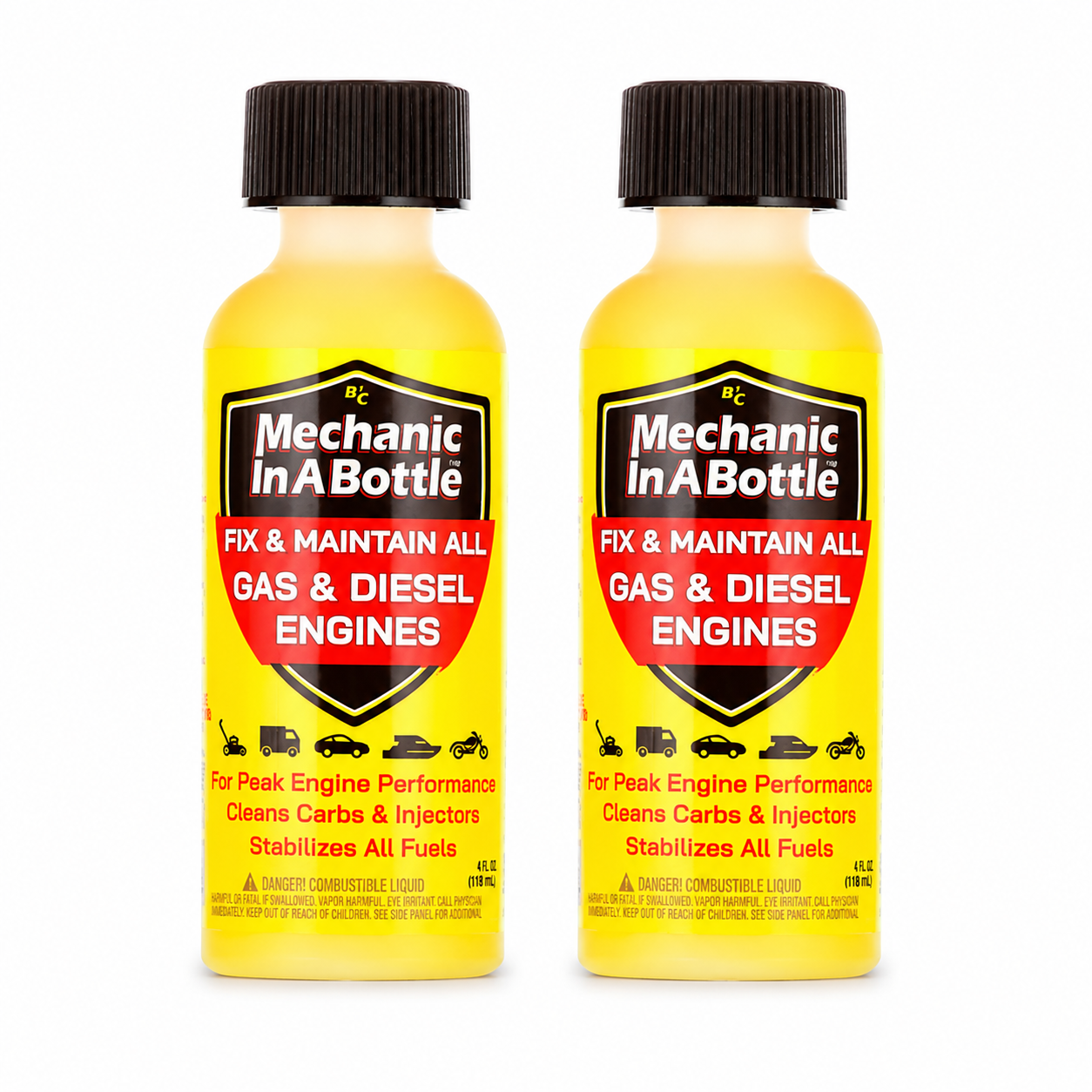 Mechanic in A Bottle 4 oz Bottle (Pack of 2)