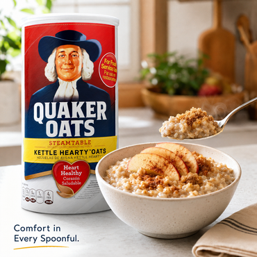 Quaker Oats Steamed Table Kettle Hearty 47 oz