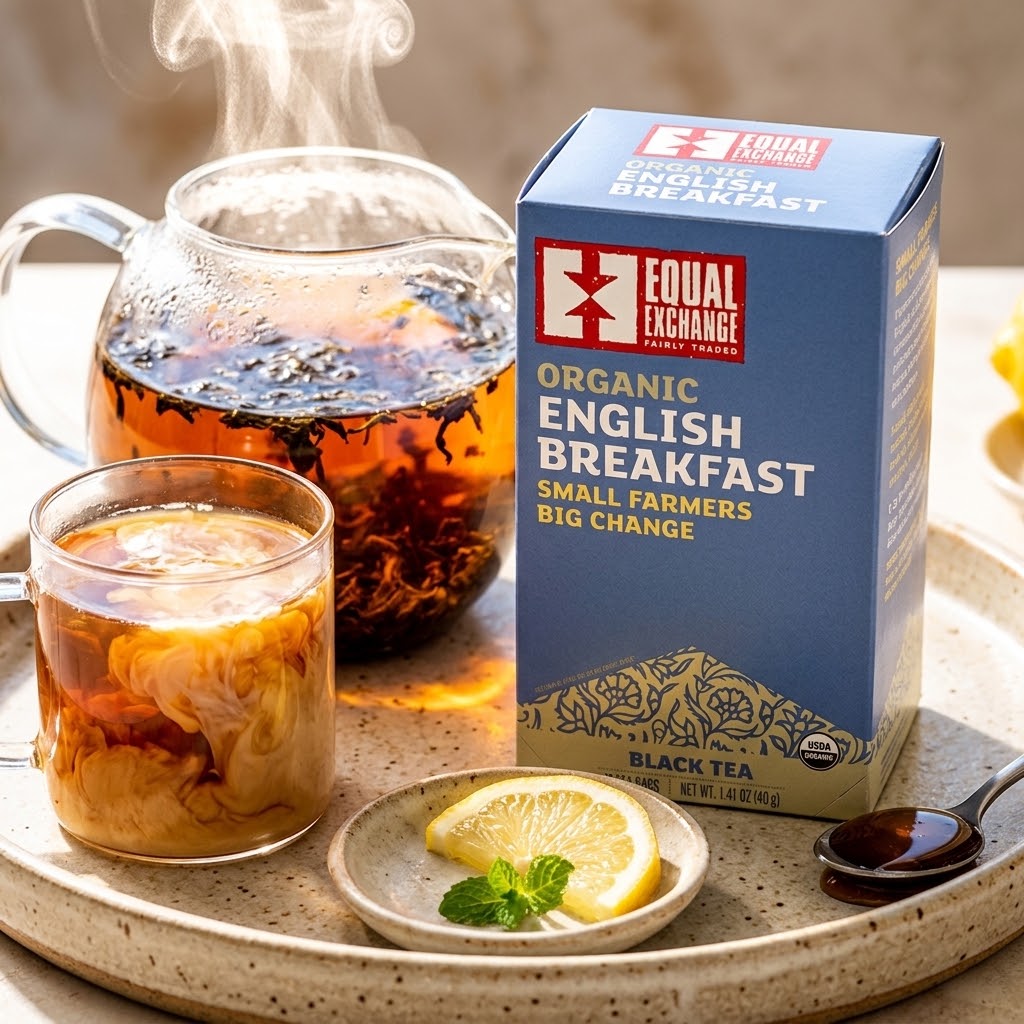 Equal Exchange Black, English Breakfast Tea 20 Bags Equal Exchange