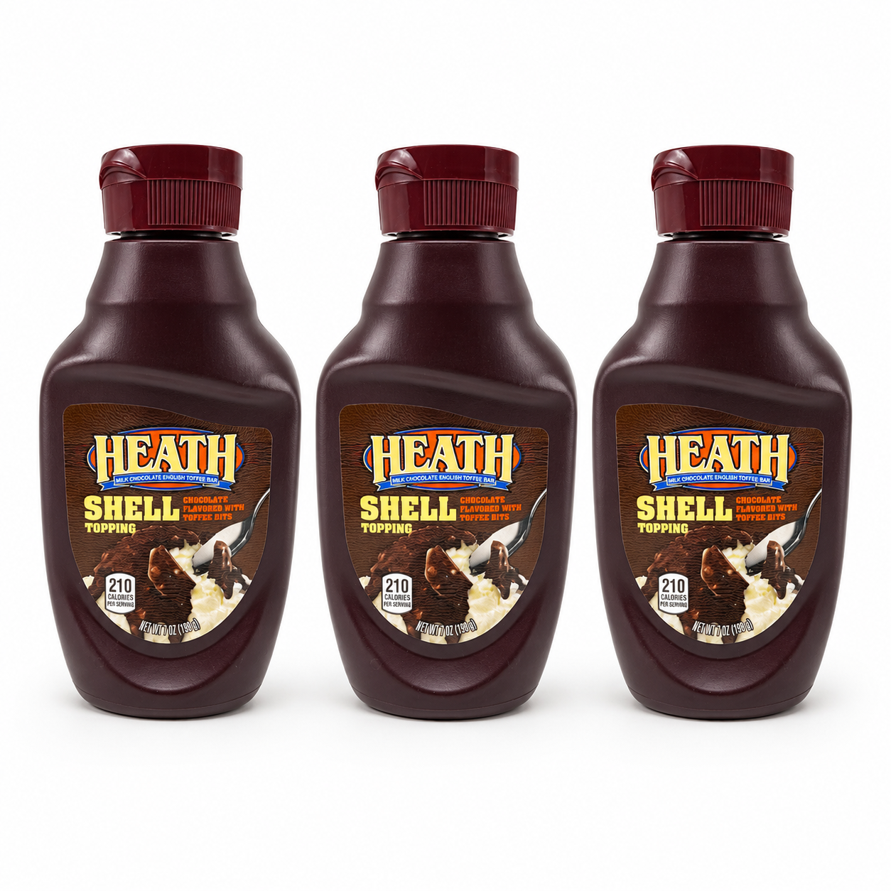 Heath Shell Topping 7 oz Bottle