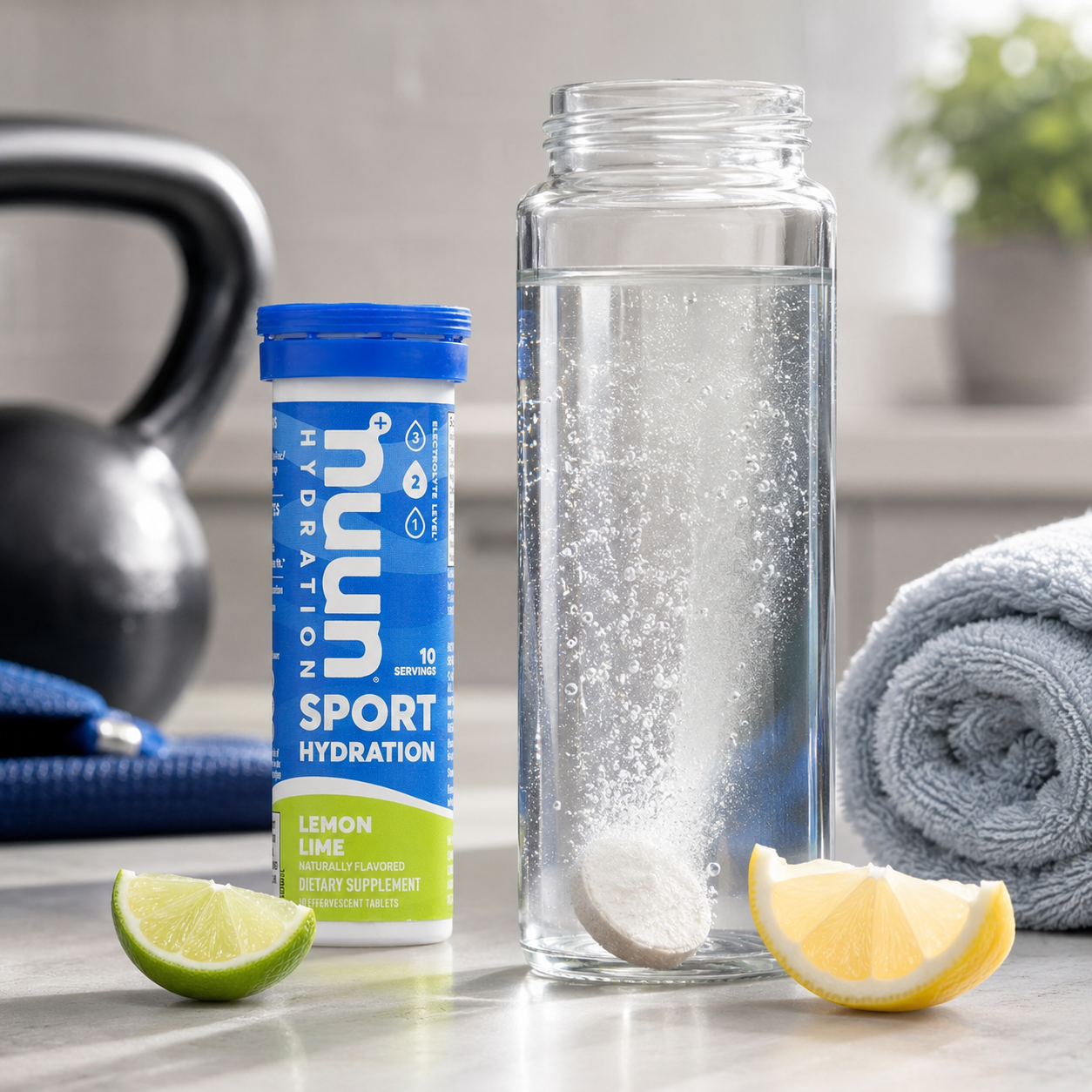 Nuun Active Lemon+Lime Electrolyte Enhanced Drink Tablets 10 servings