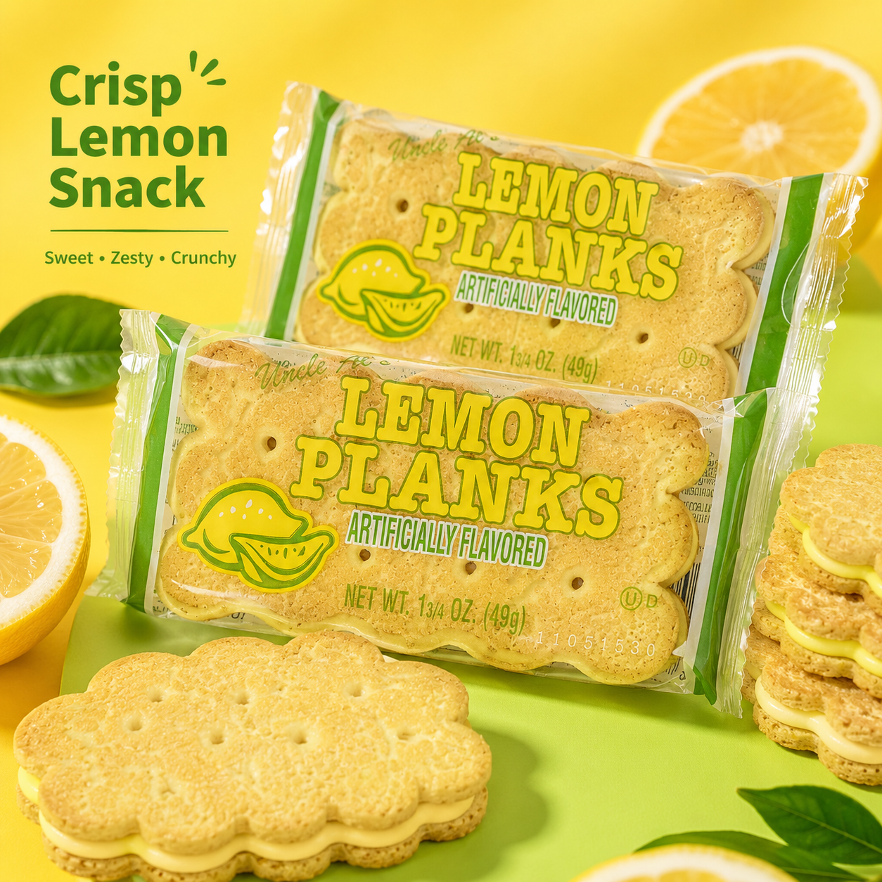 Uncle Al's Lemon Stage Plank Cookie