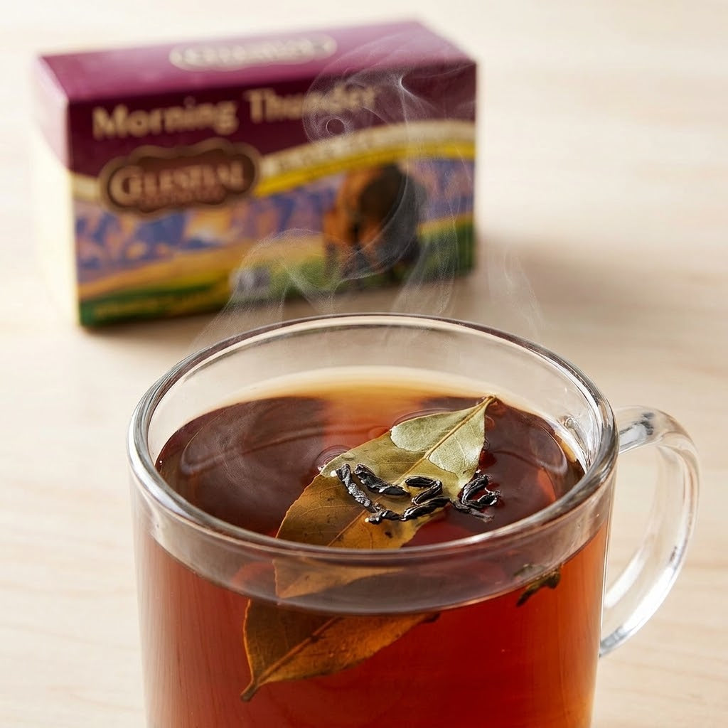 Celestial Seasonings Black Tea, Morning Thunder, 20 Count Celestial Seasonings