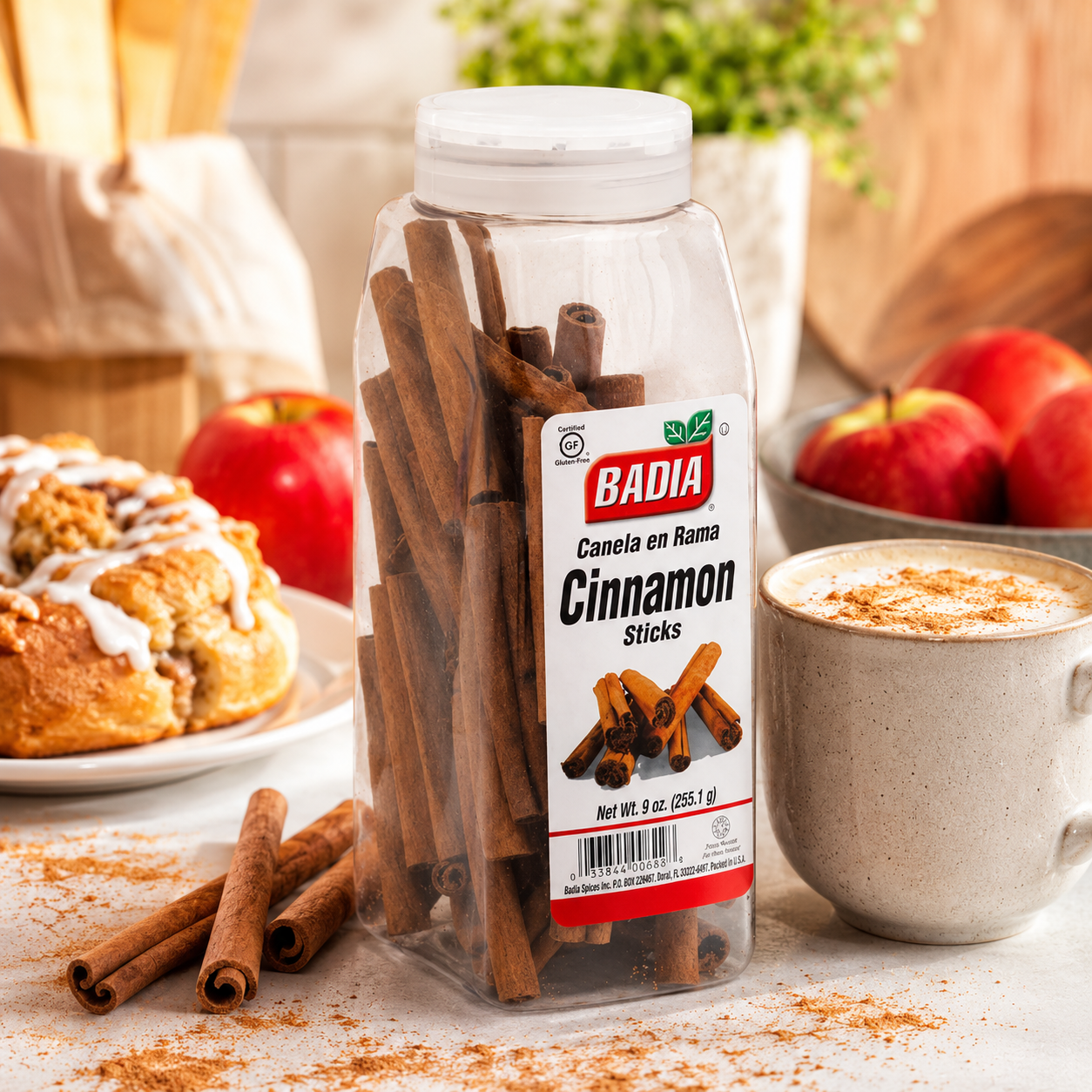 Badia Cinnamon Sticks Dried Plant 8 oz