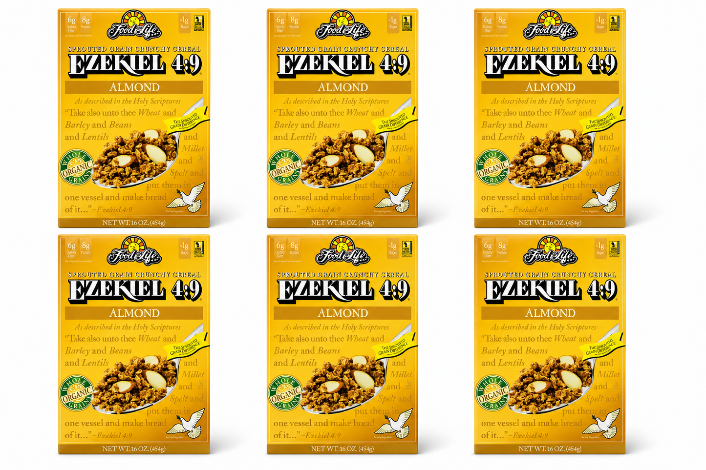 Food for life Cereal Ezekiel 4:9 Almond 16 oz