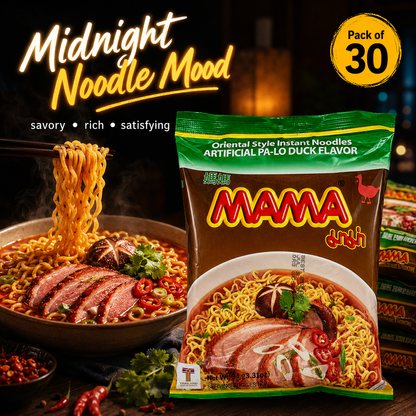 MAMA Duck Noodles Instant Ramen Noodles Duck Flavor