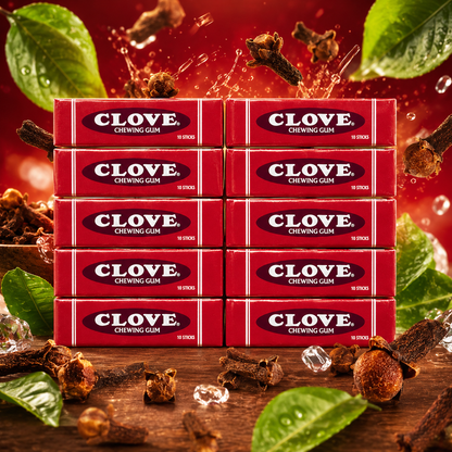 Clove Gum 5 Sticks Chewing Gum