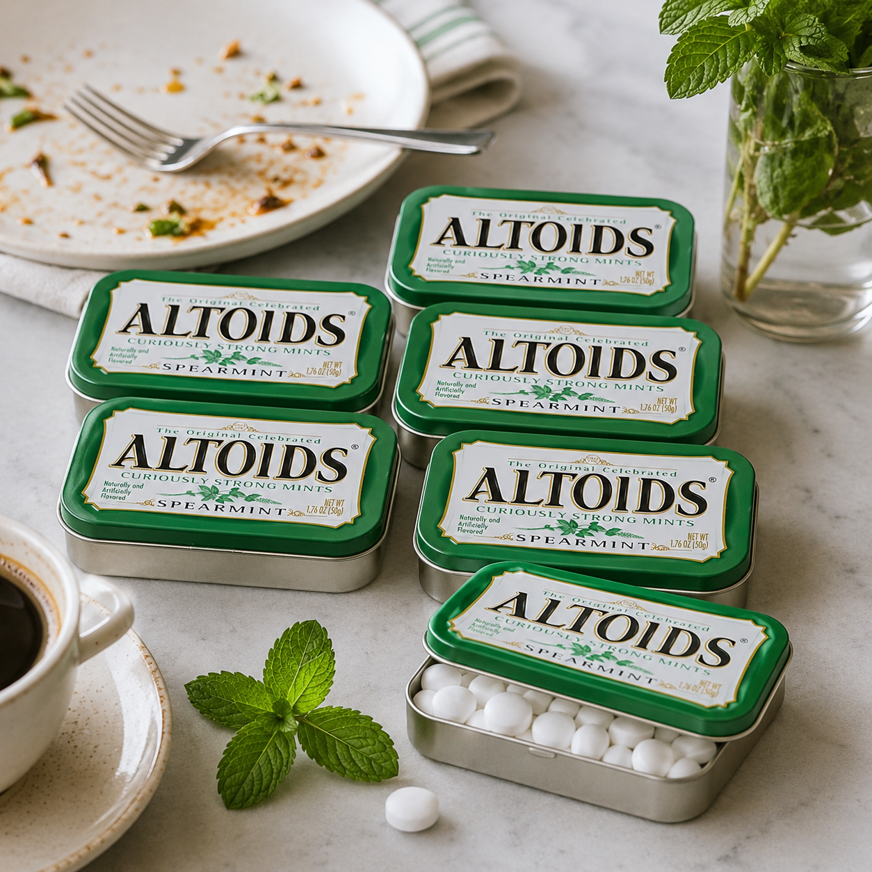 Altoids Curiously Strong Mints Spearmint 1.76 oz