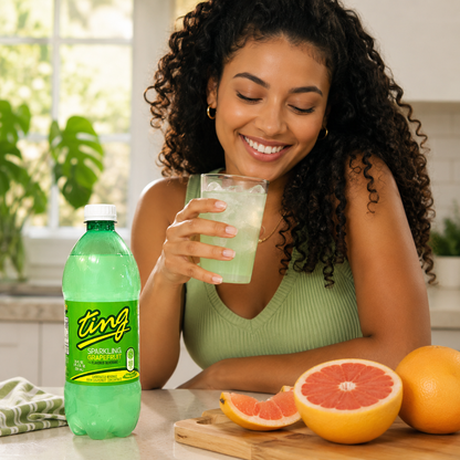 Ting Jamaican Beverage Bottles 20 fl oz