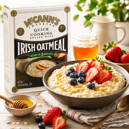 McCann's Irish Oatmeal Quick Cooking Rolled Oats 16 oz