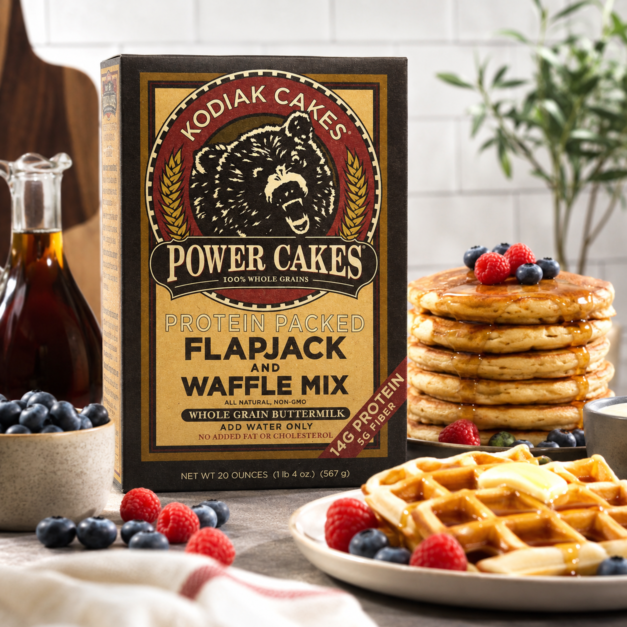 Kodiak Cakes Power Cakes Flapjack and Waffle Mix 20 oz