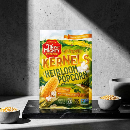 Tiny But Mighty Heirloom Popcorn, Unpopped Kernels, 1.25lb Bag Tiny But Mighty