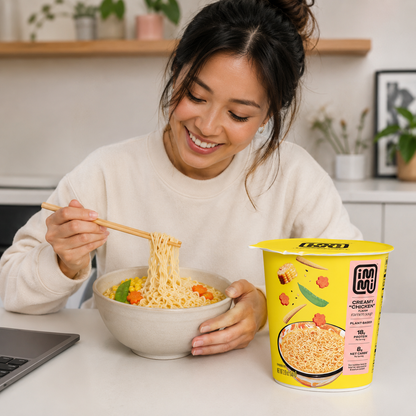 Immi, Noodle Cup Creamy Chicken, 2.1 Ounce