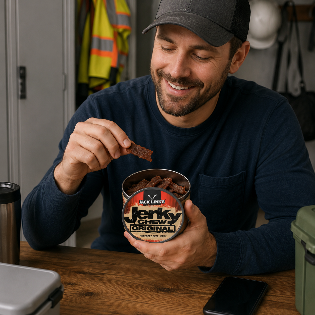 Jack Link's Original Flavor Jerky Chew 0.32 oz Tins