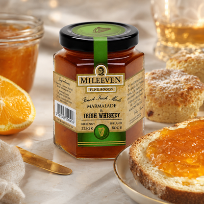 Mileeven Irish Whiskey Marmalade / 7.9 oz per Jar 7.94 oz