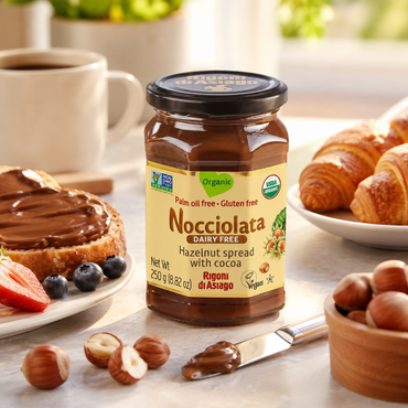 Rigoni di Asiago Hazelnut and Cocoa Spread Organic Dairy Free 9.52 oz