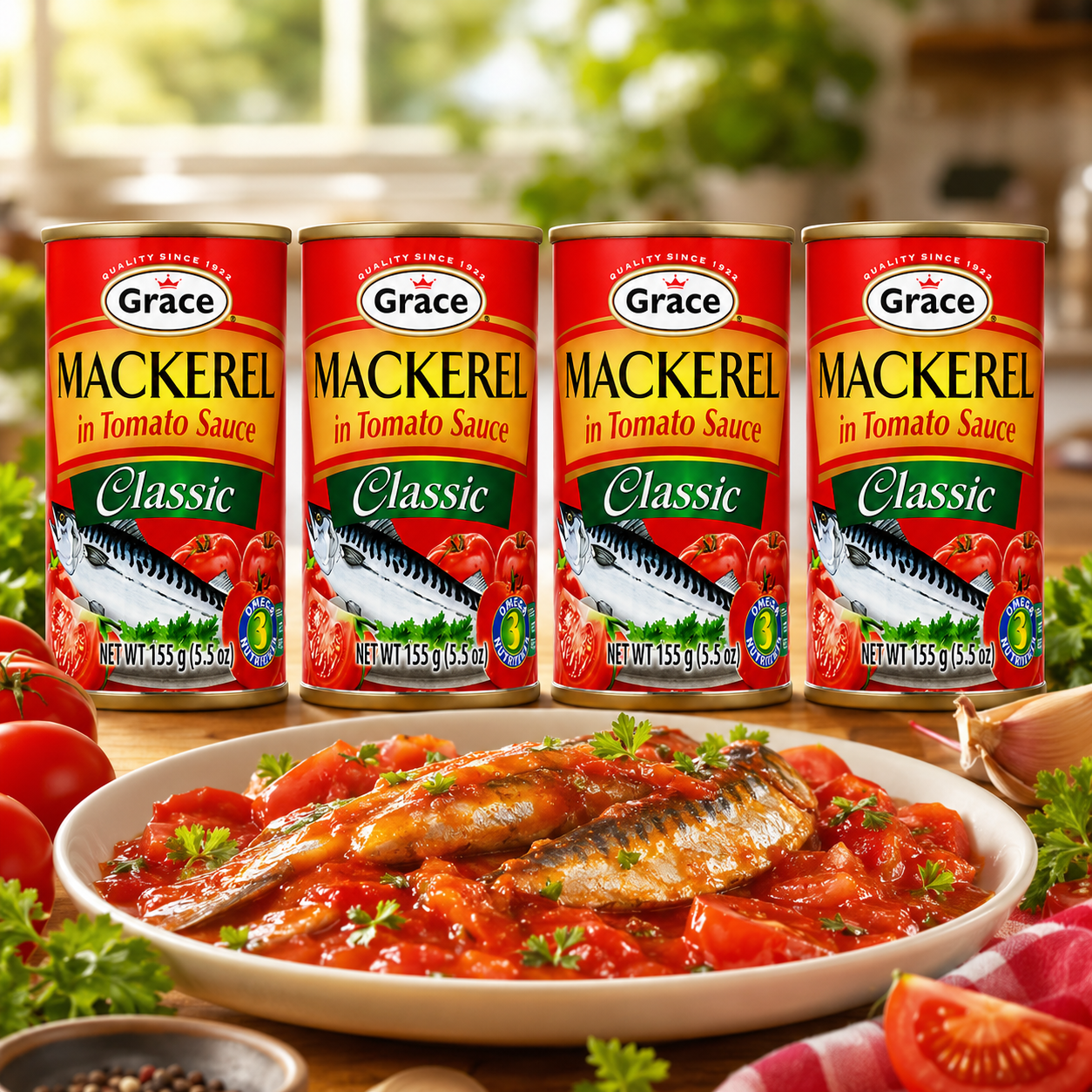 La Fe Mackerel in Tomato Sauce Classic 5.5 oz