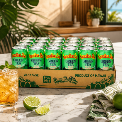 Hawaiian Sun Green Tea with Ginseng 11.5 oz