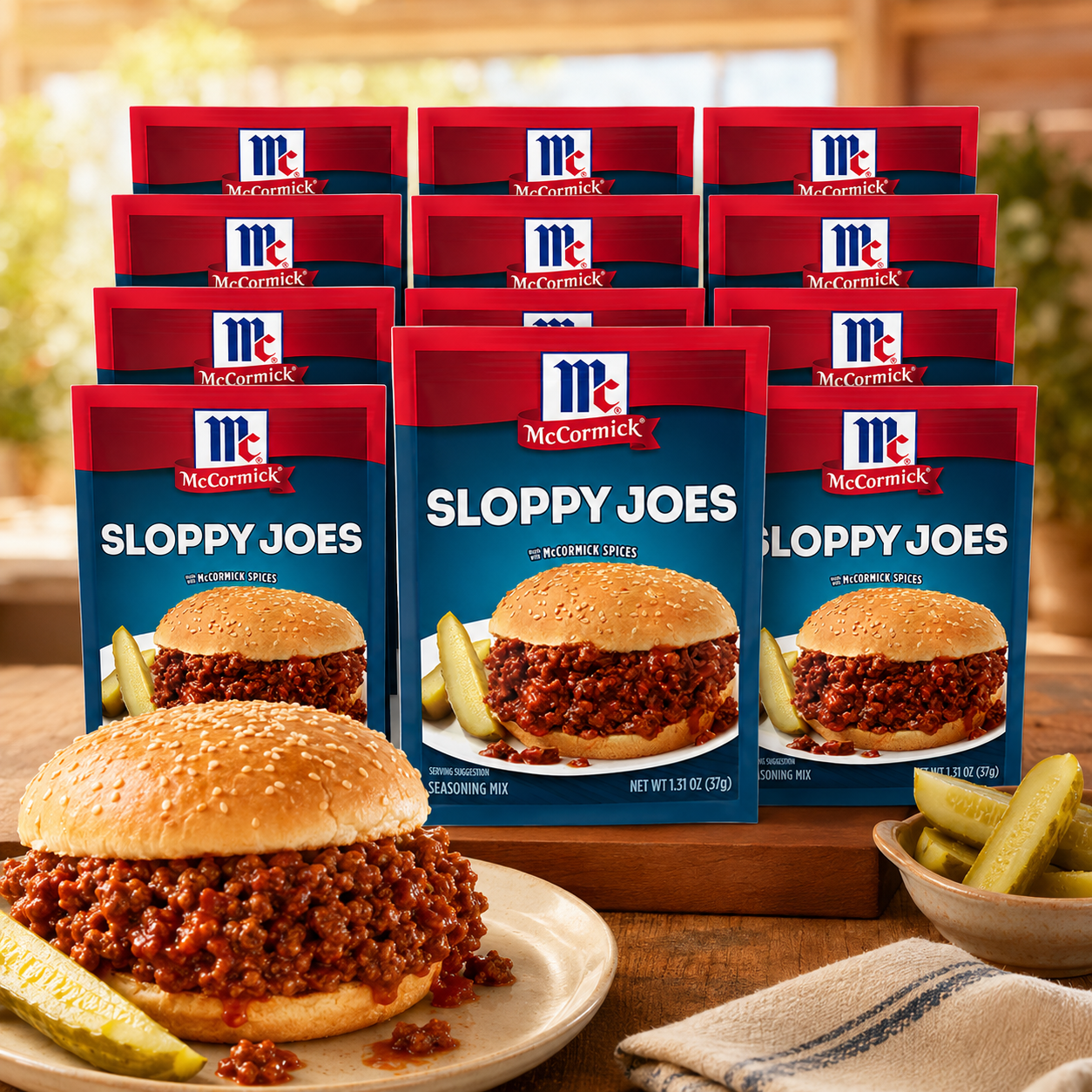 McCormick Sloppy Joes Seasoning Mix 1.31 oz
