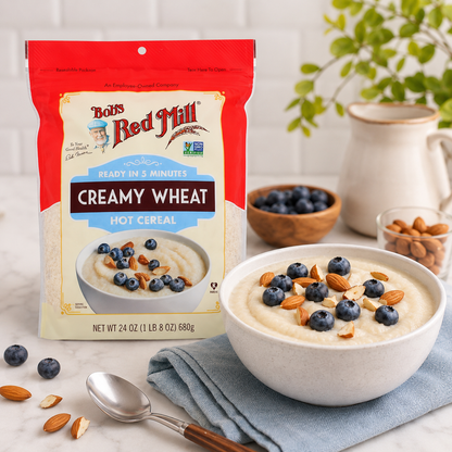 Bob's Red Mill Creamy Hot Cereal 1.5 Pound (Pack of 4)