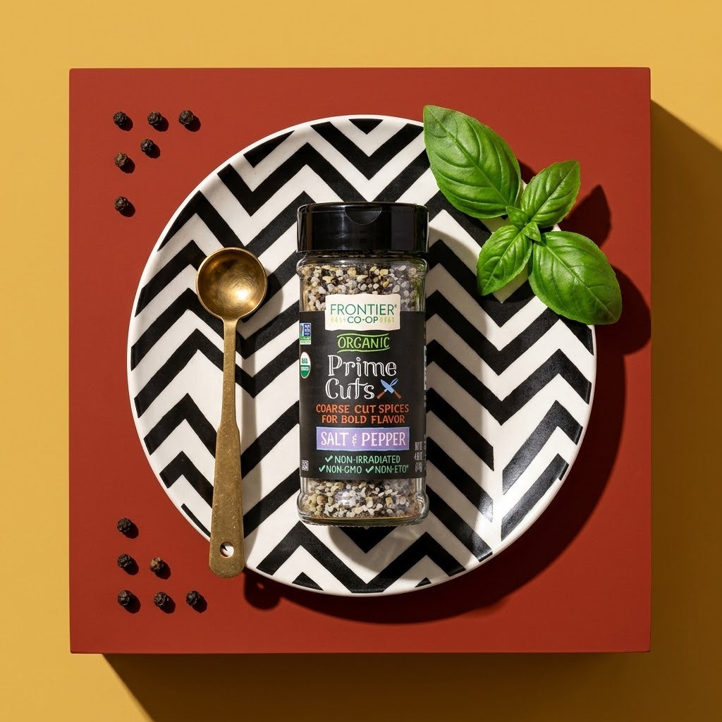 Frontier Co-op Frontier Prime Cuts Salt & Pepper, Organic, 4.09 oz Frontier Co-op
