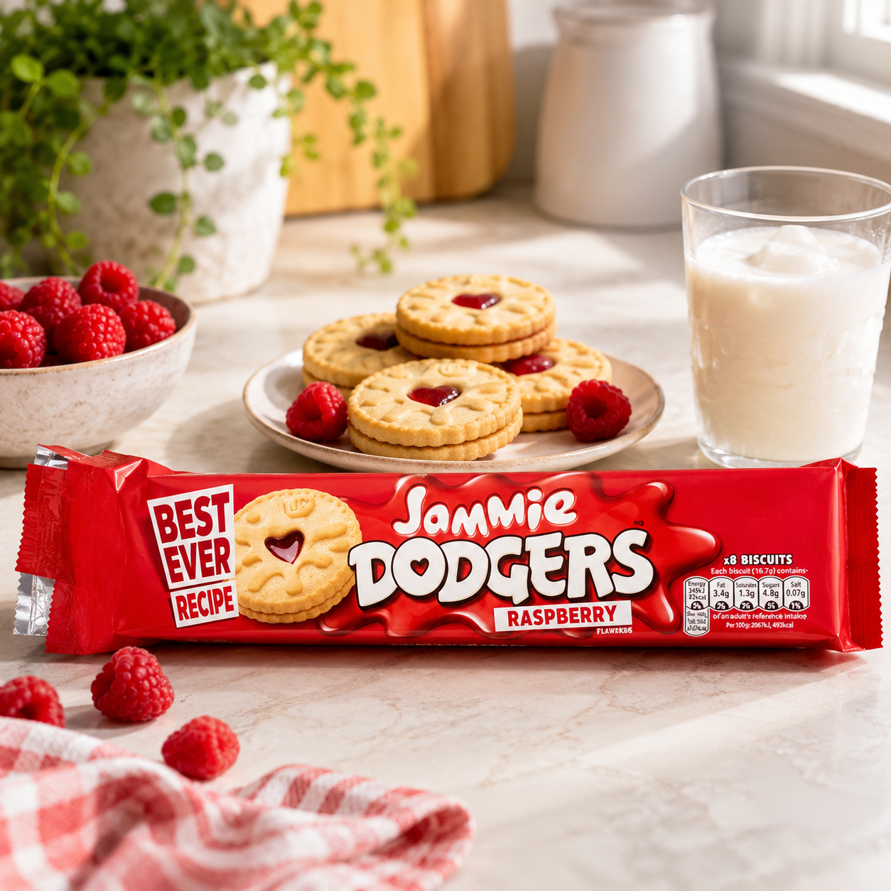 Burtons Jammie Dodgers Original Cookies 140g (Pack of 1)