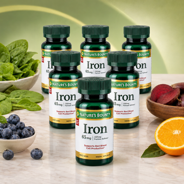 Nature's Bounty Iron Tablets Nutritional Supplement 65 mg 100 ct