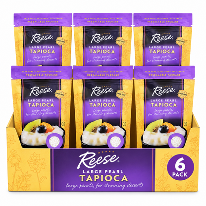Reese Large Pearl Tapioca, 7 oz (Pack of 6) Reese