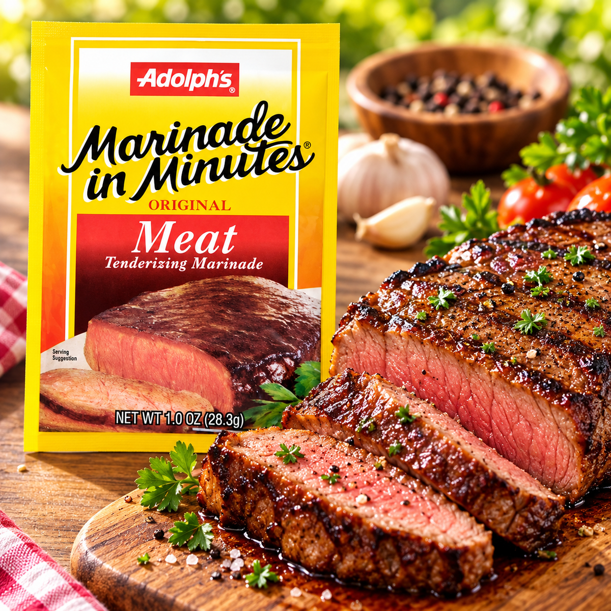 Adolph's Adolph Original Meat Tenderizing Marinade, 1-Ounce (Pack of 8) Adolph's