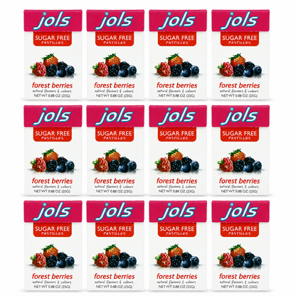 Jols Sugar Free Pastilles Forest Berry 0.88-oz Boxes Daprano & Co