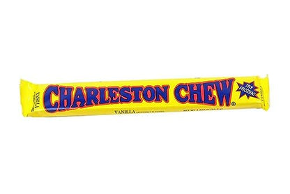 Charleston Chew Vanilla - 53.2g Classic Retro American Candy BAR - 4 Bars Charleston Chew