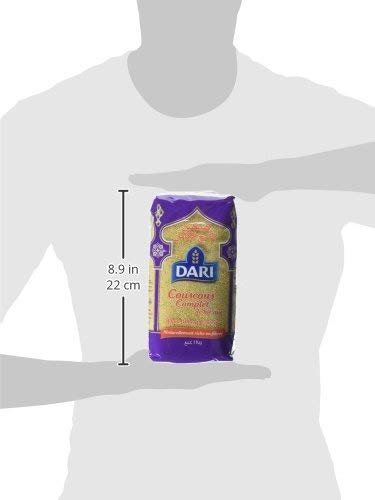 Dari Premium Moroccan Couscous (Whole Wheat) Premium Moroccan Couscous Whole Wheat 2.2 Pound 1.0 Kg