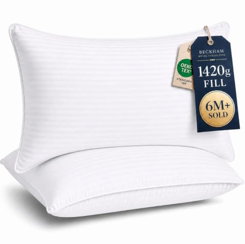 Beckham Hotel Collection Bed Pillows King Size (Pack of 2) Beckham Hotel Collection