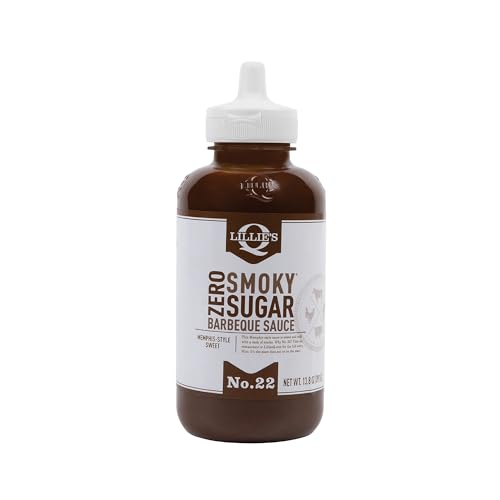 Lillie's Q Zero Sugar Smoky BBQ Sauce, 13.8 oz Lillie's Q
