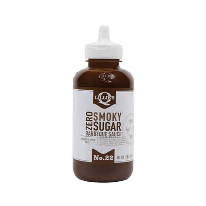 Lillie's Q Zero Sugar Smoky BBQ Sauce, 13.8 oz Lillie's Q