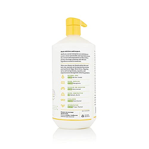 Alaffia Everyday Coconut Lime Conditioner for Normal to Dry Hair - Moisturizing Support with Ginger, Coconut Oil, and Shea Butter, Fair Trade, 32 Fl Oz